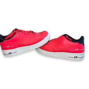 Grade School Nike Air Force 1 LV8 3 'Laser Crimson' CJ4092-600 Size 6.5